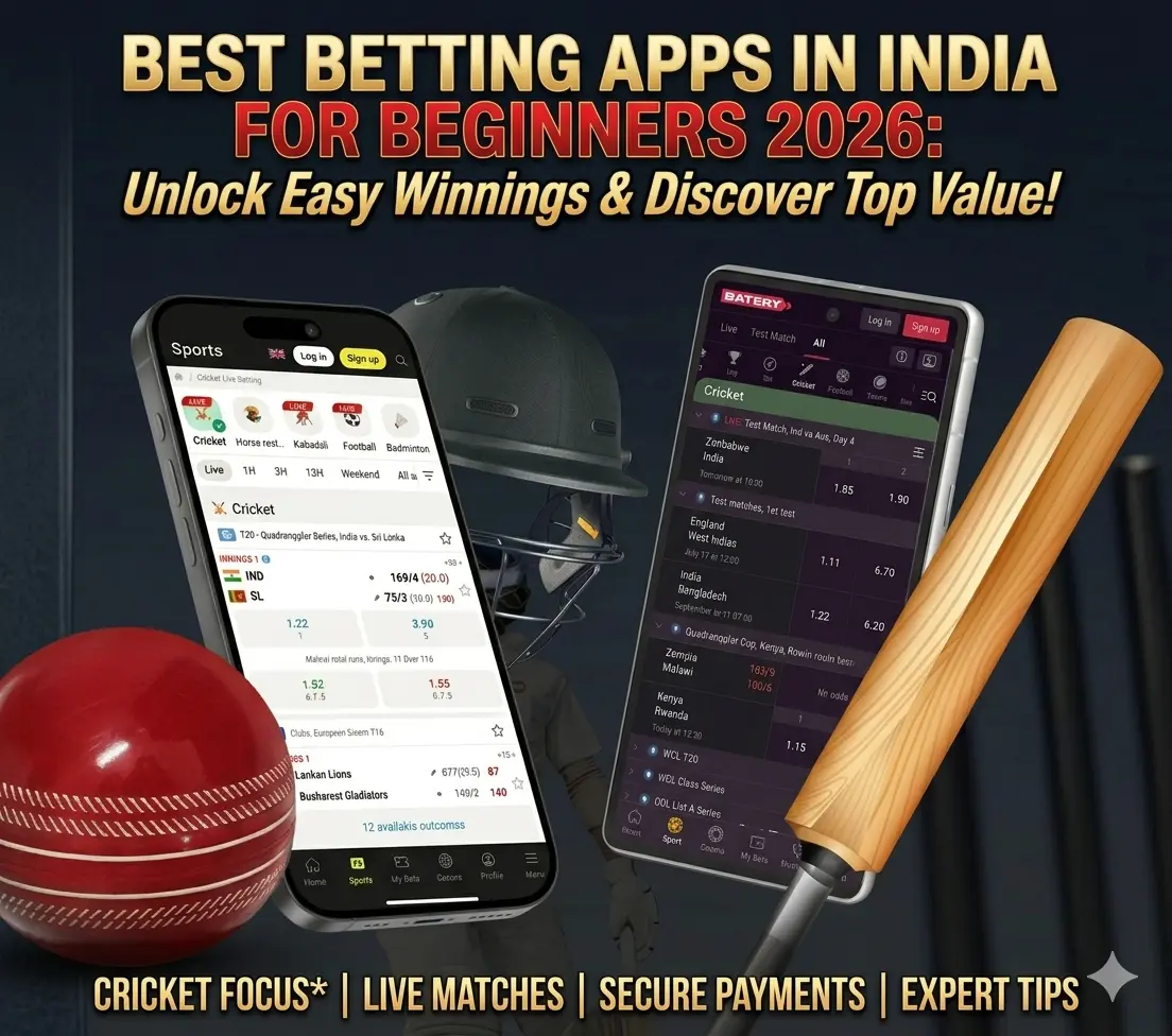 best betting apps for beginners India and online betting apps India guide